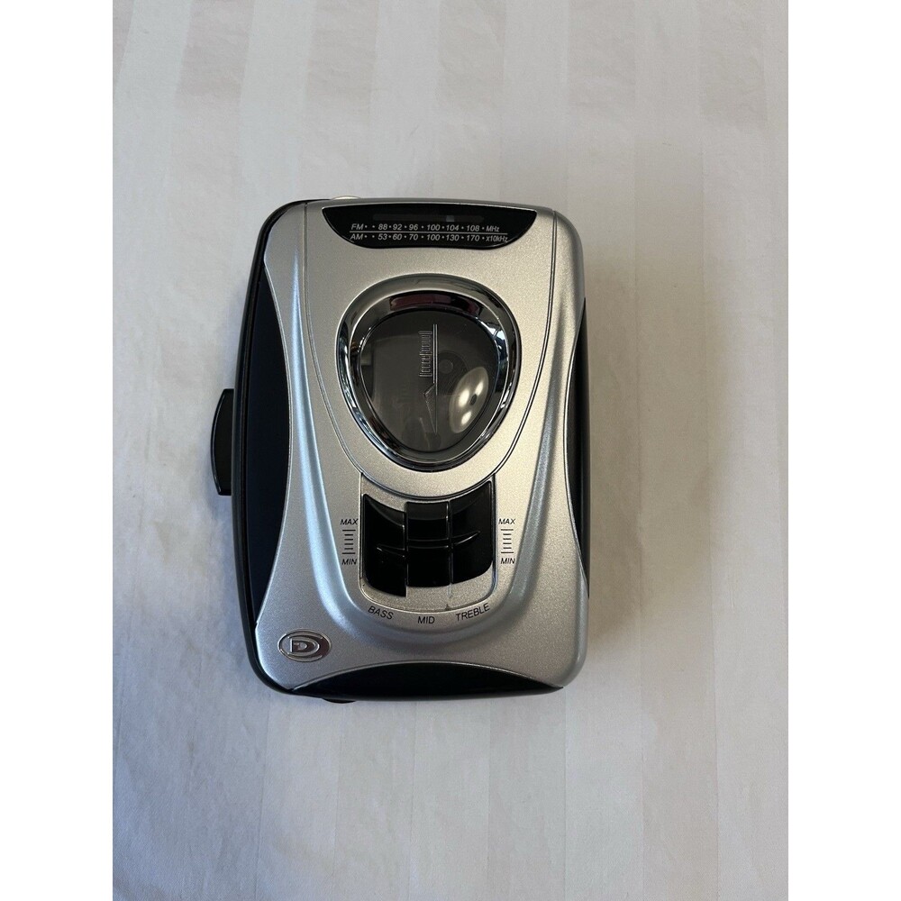 Durabrand 1125 AM/FM Radio Cassette Tape Player Walkman Type Tested Works